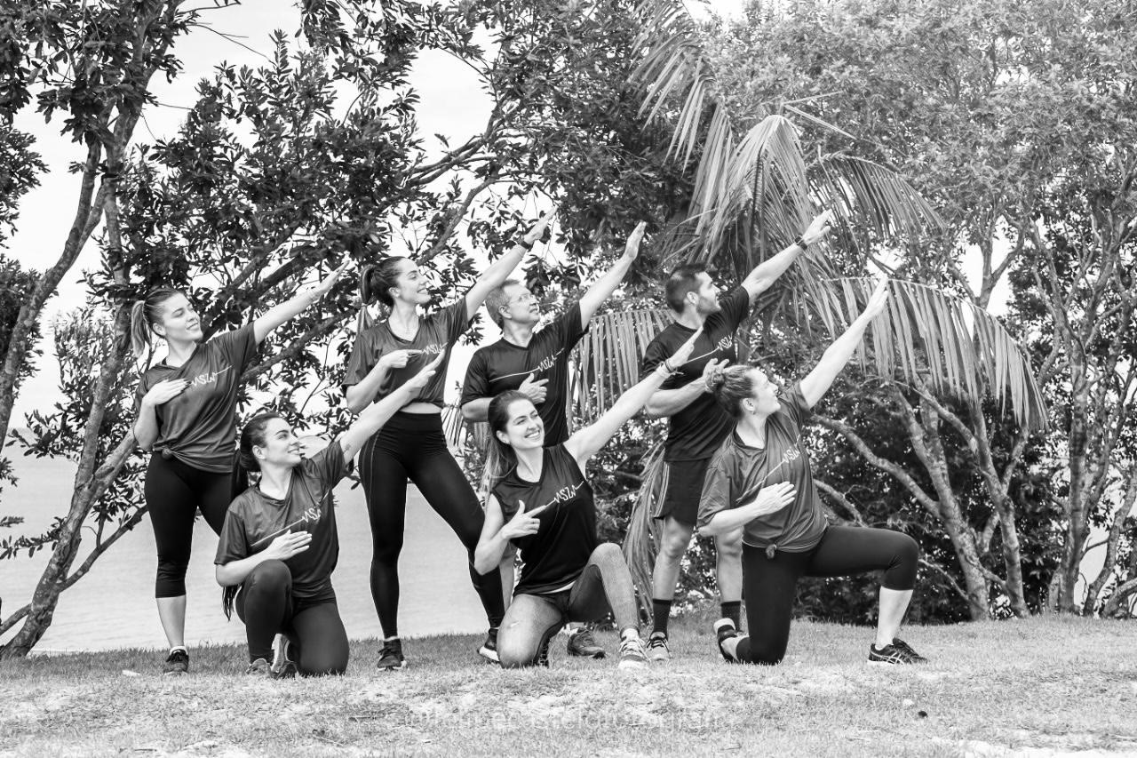 Turma de alunas da Movimento SZ